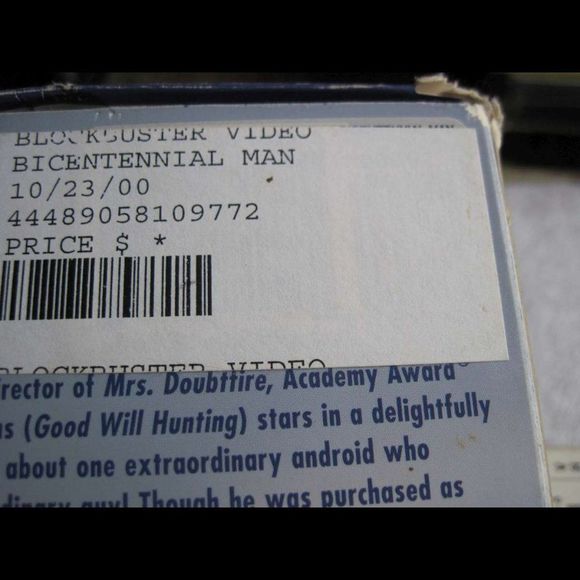 Patch Adams Bicentennial Man Jumanji Mrs. Doubtfire VHS Cassette Tape Bundle $4 - Picture 6 of 11